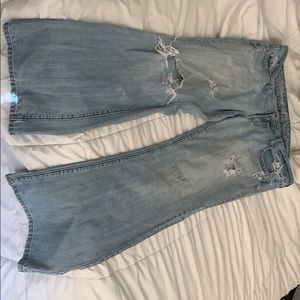 Like new jeans with holes